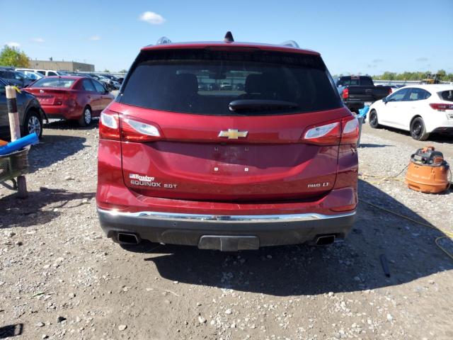2GNAXVEX3K6140676 - 2019 CHEVROLET EQUINOX LT წითელი ფოტო 6