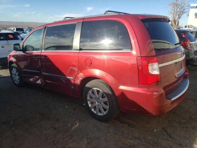 2C4RC1BG3ER138739 - 2014 CHRYSLER TOWN & COU TOURING RED photo 2