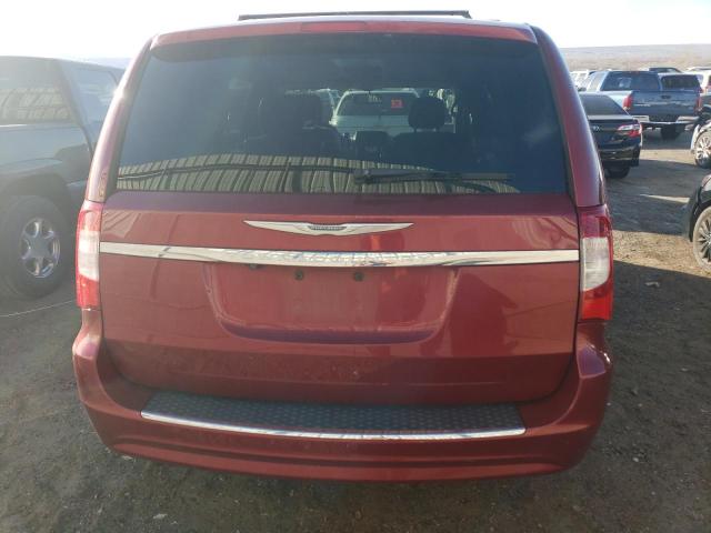 2C4RC1BG3ER138739 - 2014 CHRYSLER TOWN & COU TOURING RED photo 6