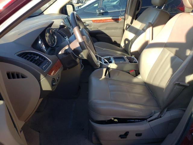 2C4RC1BG3ER138739 - 2014 CHRYSLER TOWN & COU TOURING RED photo 7