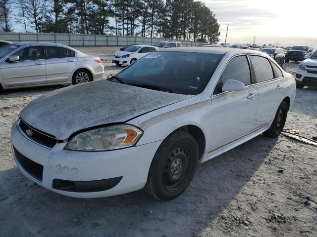 2G1WD5E34E1136974 - 2014 CHEVROLET IMPALA LIM POLICE WHITE photo 1