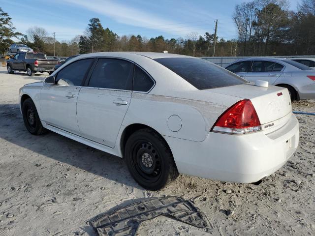 2G1WD5E34E1136974 - 2014 CHEVROLET IMPALA LIM POLICE WHITE photo 2