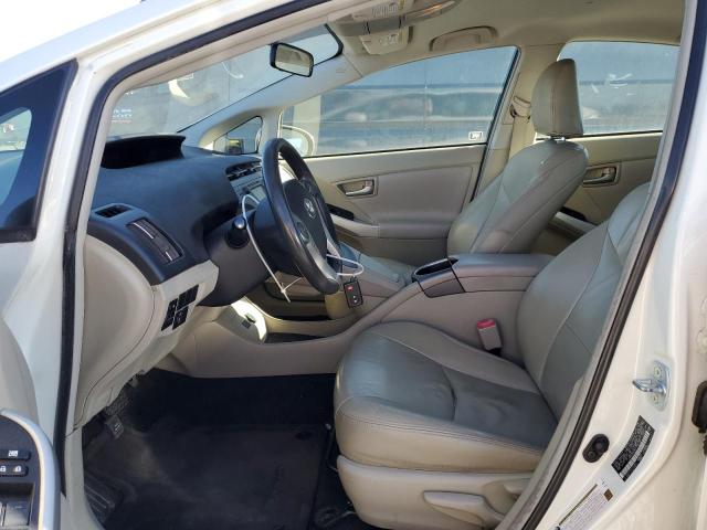 JTDKN3DU5D1694189 - 2013 TOYOTA PRIUS თეთრი ფოტო 7