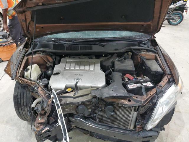 4T3BK3BB7AU028006 - 2010 TOYOTA VENZA BROWN photo 12