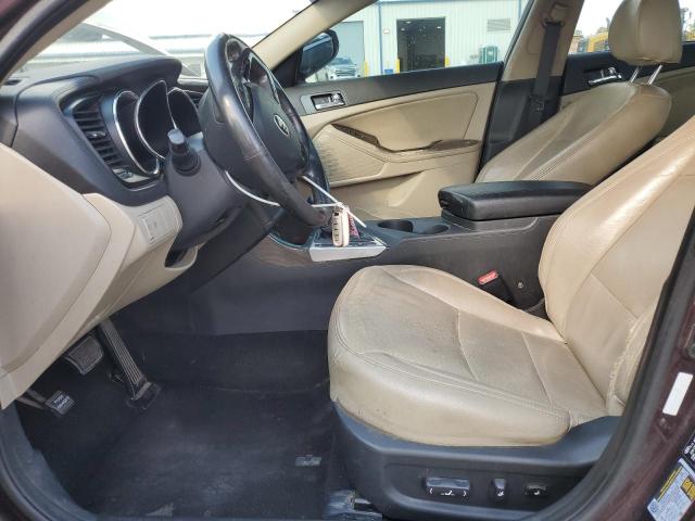 5XXGN4A76DG225367 - 2013 KIA OPTIMA EX BURGUNDY photo 7