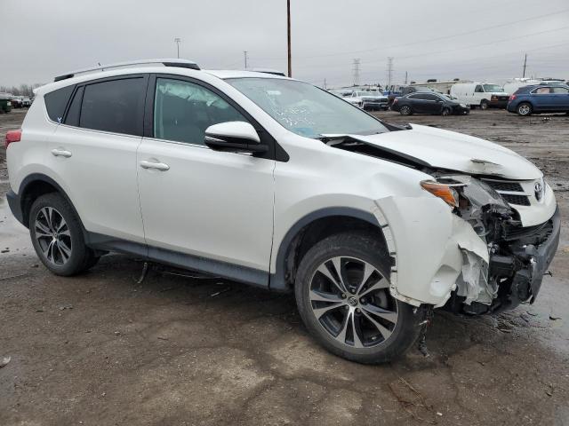 2T3DFREV8FW363546 - 2015 TOYOTA RAV4 LIMITED WHITE photo 4