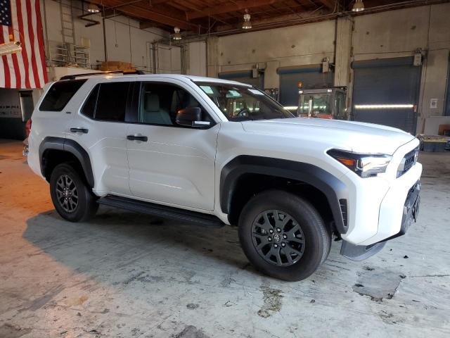 JTEVA5BR5S5009659 - 2025 TOYOTA 4RUNNER SR5 WHITE photo 4