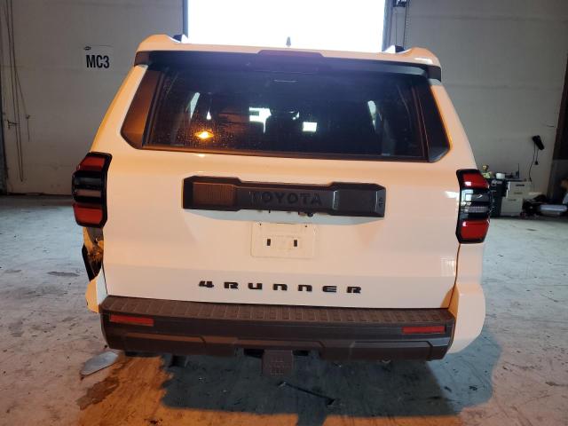 JTEVA5BR5S5009659 - 2025 TOYOTA 4RUNNER SR5 WHITE photo 6