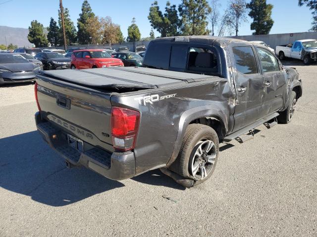3TMAZ5CN0KM086022 - 2019 TOYOTA TACOMA DOUBLE CAB Szary zdjęcie 3