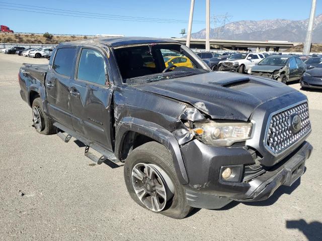 3TMAZ5CN0KM086022 - 2019 TOYOTA TACOMA DOUBLE CAB Szary zdjęcie 4