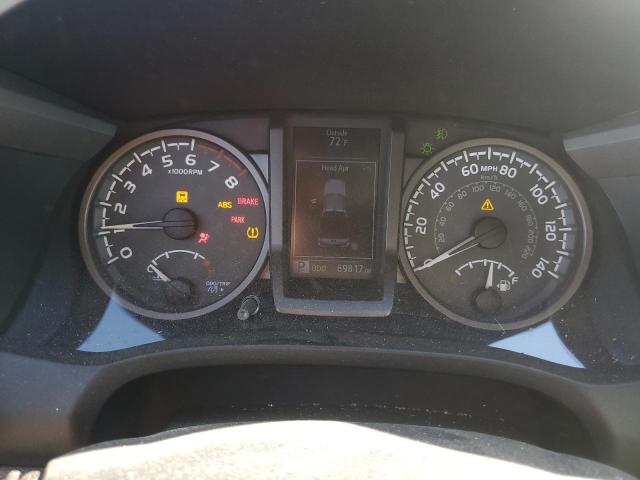 3TMAZ5CN0KM086022 - 2019 TOYOTA TACOMA DOUBLE CAB Szary zdjęcie 9