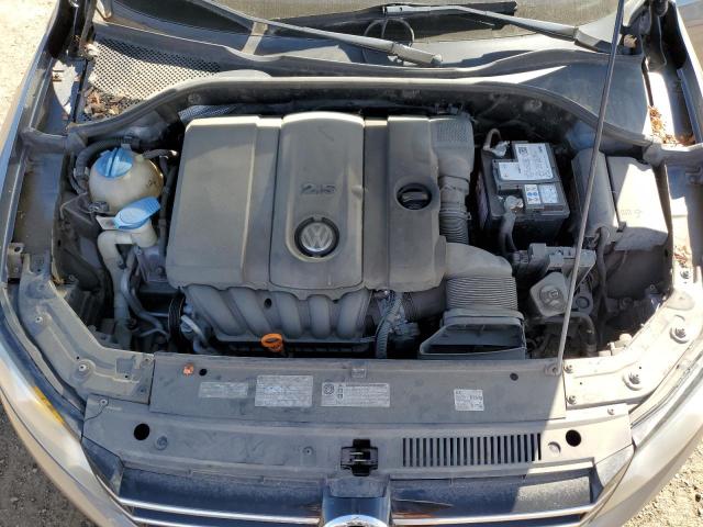 1VWBH7A32DC047471 - 2013 VOLKSWAGEN PASSAT SE Сірий фото 11