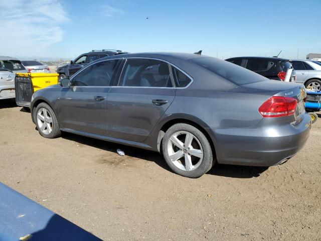 1VWBH7A32DC047471 - 2013 VOLKSWAGEN PASSAT SE Сірий фото 2