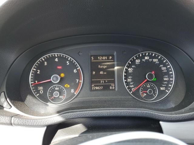 1VWBH7A32DC047471 - 2013 VOLKSWAGEN PASSAT SE Сірий фото 9