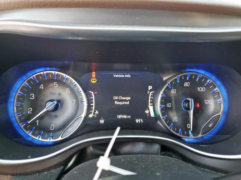 2C4RC1GGXJR364828 - 2018 CHRYSLER PACIFICA LIMITED GRAY photo 9