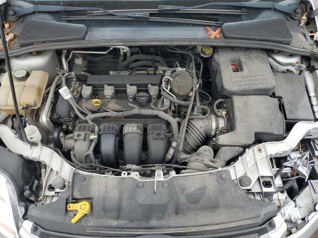 1FAHP3F26CL272599 - 2012 FORD FOCUS SE GRAY photo 11