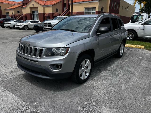 1C4NJCBA1HD123515 - 2017 JEEP COMPASS SPORT Silber Foto 2