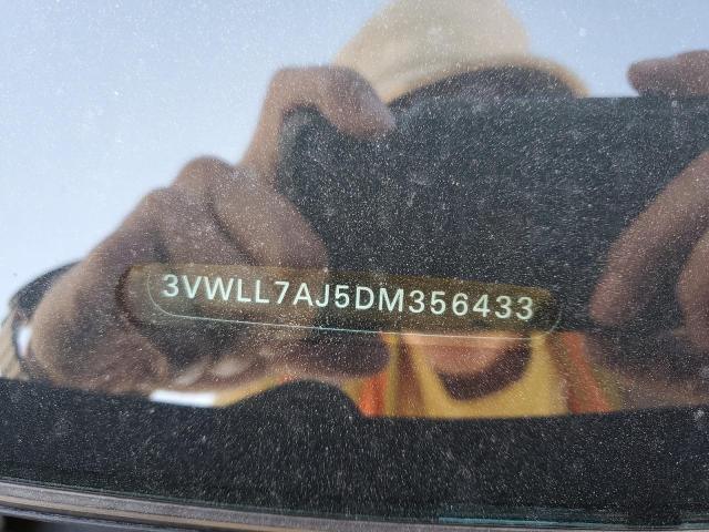 3VWLL7AJ5DM356433 - 2013 VOLKSWAGEN JETTA TDI BLACK photo 13