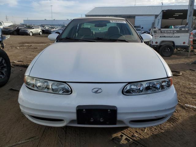 1G3NF52EX1C119720 - 2001 OLDSMOBILE ALERO GLS WHITE photo 5