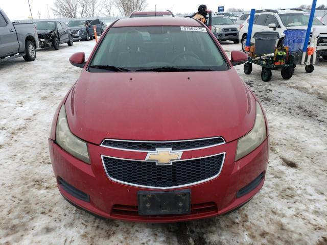 1G1PH5S96B7134188 - 2011 CHEVROLET CRUZE LTZ RED photo 5