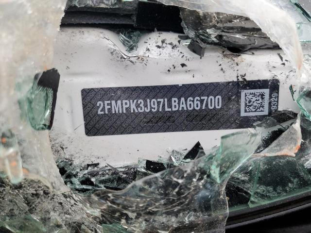 2FMPK3J97LBA66700 - 2020 FORD EDGE SEL WHITE photo 13