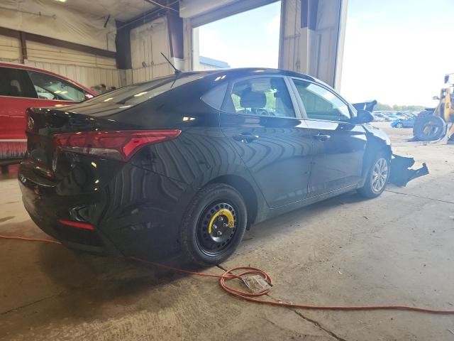 3KPC24A63NE159112 - 2022 HYUNDAI ACCENT SE შავი ფოტო 3