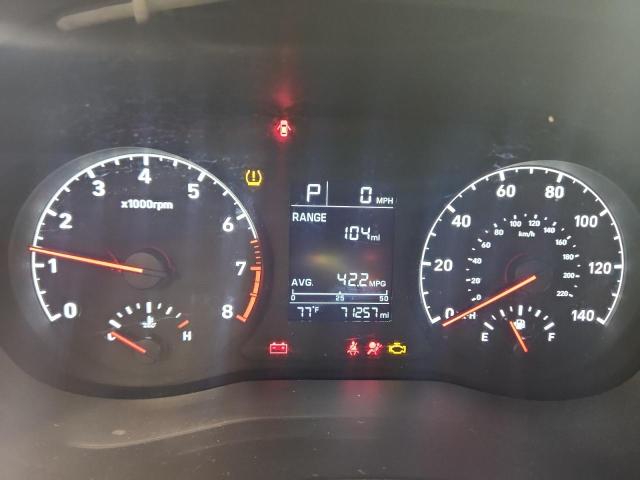 3KPC24A63NE159112 - 2022 HYUNDAI ACCENT SE შავი ფოტო 9