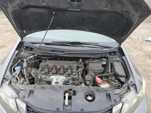 19XFB2F53DE219387 - 2013 HONDA CIVIC LX GRAY photo 11