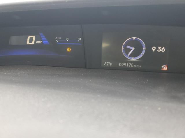 19XFB2F53DE219387 - 2013 HONDA CIVIC LX GRAY photo 9