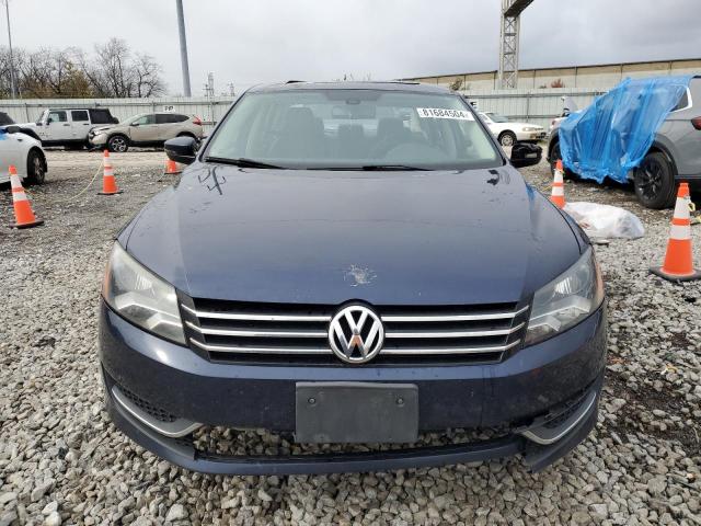 1VWBP7A34DC029315 - 2013 VOLKSWAGEN PASSAT SE BLUE photo 5