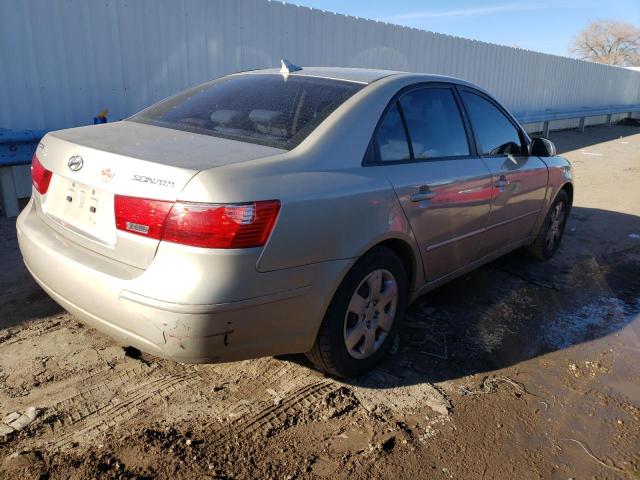 5NPET4AC7AH613489 - 2010 HYUNDAI SONATA GLS TAN photo 3