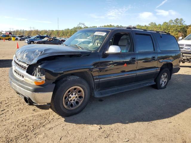 3GNEC16T21G155836 - 2001 CHEVROLET SUBURBAN C1500 BLACK photo 1