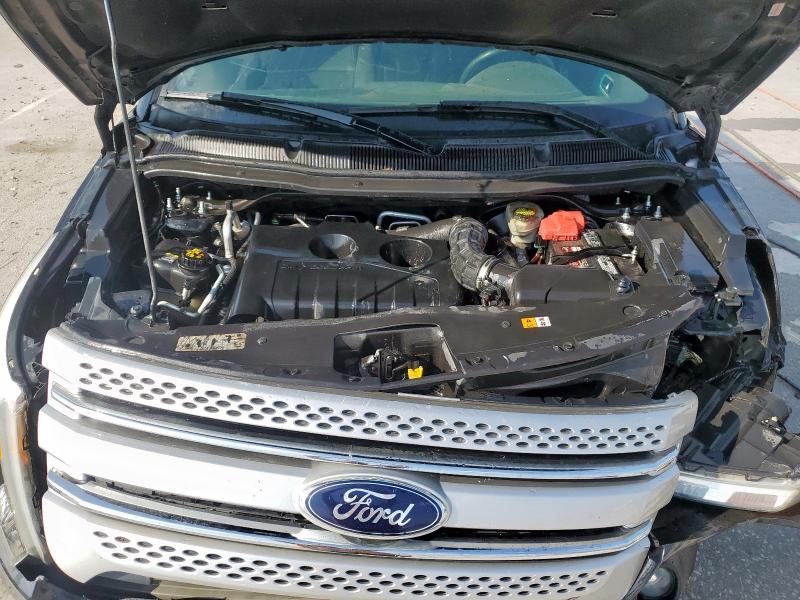 1FM5K7D9XEGA80483 - 2014 FORD EXPLORER XLT Czarny zdjęcie 12