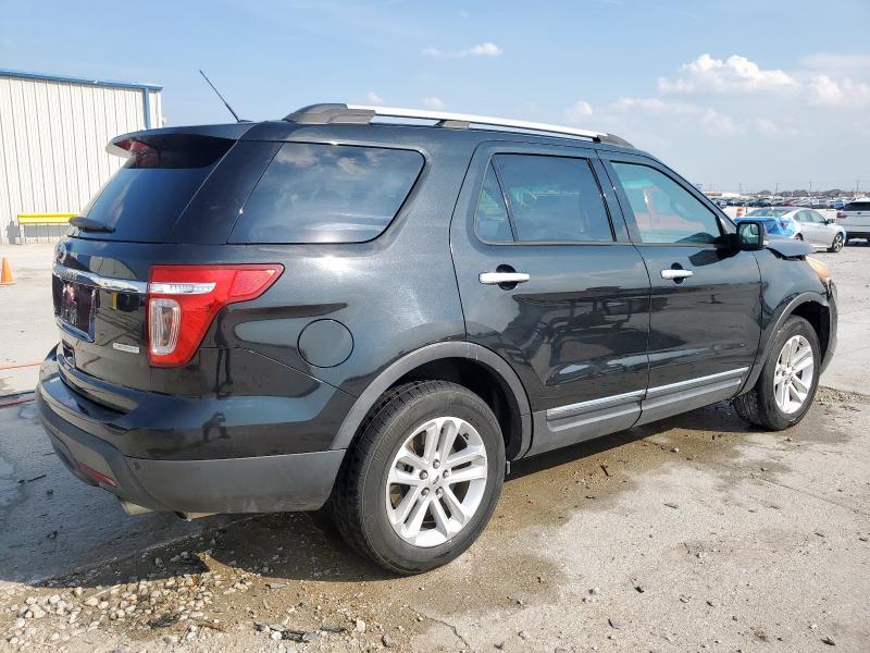 1FM5K7D9XEGA80483 - 2014 FORD EXPLORER XLT Czarny zdjęcie 3