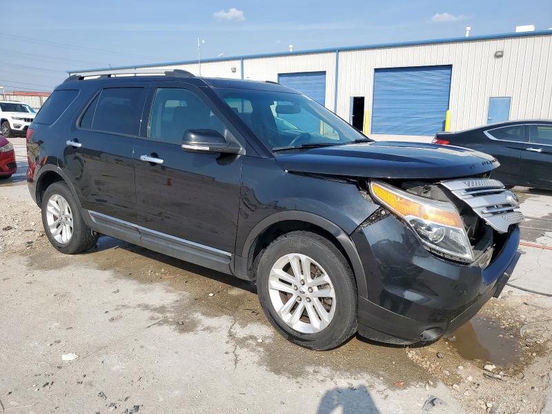 1FM5K7D9XEGA80483 - 2014 FORD EXPLORER XLT Czarny zdjęcie 4