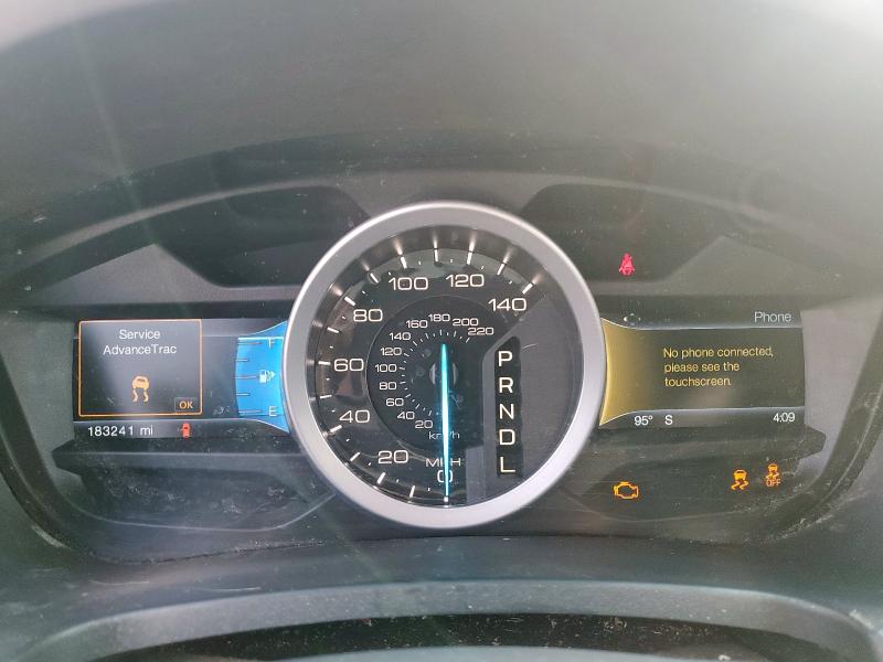 1FM5K7D9XEGA80483 - 2014 FORD EXPLORER XLT Czarny zdjęcie 9