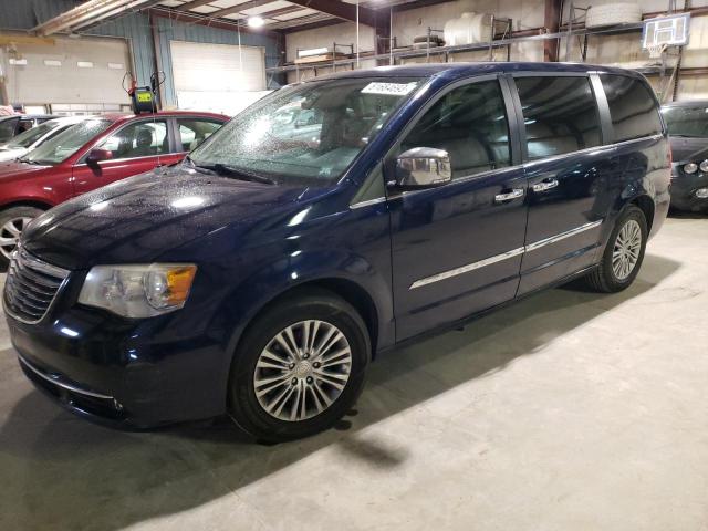 2C4RC1CG8DR564844 - 2013 CHRYSLER TOWN & COU TOURING L BLUE photo 1