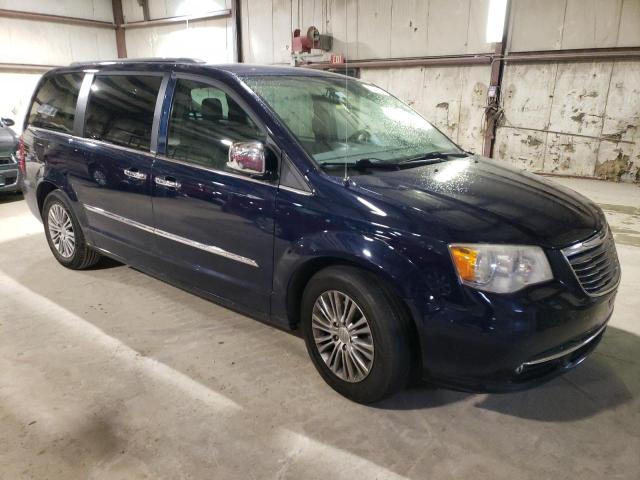 2C4RC1CG8DR564844 - 2013 CHRYSLER TOWN & COU TOURING L BLUE photo 4