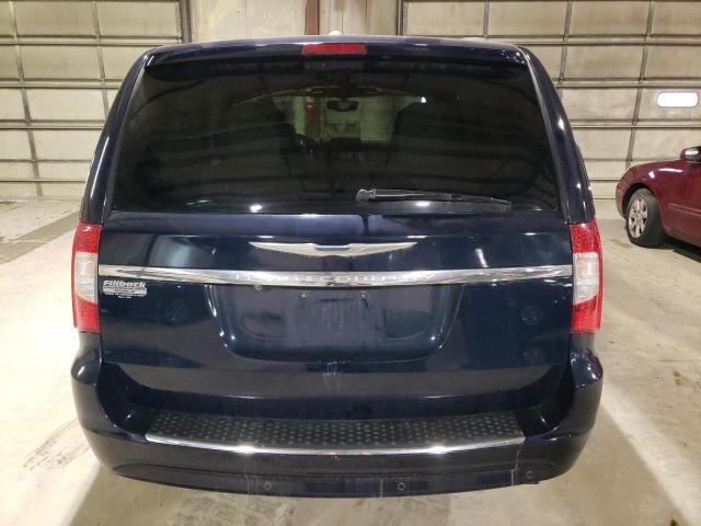2C4RC1CG8DR564844 - 2013 CHRYSLER TOWN & COU TOURING L BLUE photo 6
