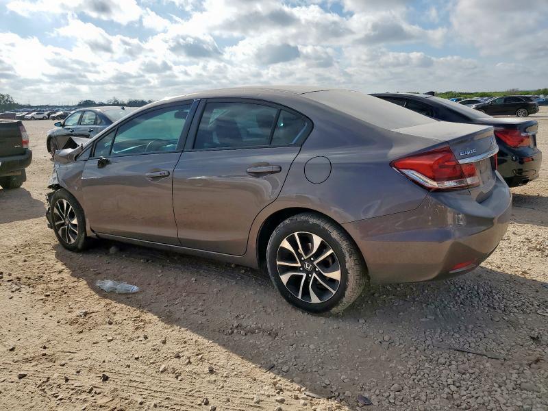 19XFB2F84FE034200 - 2015 HONDA CIVIC EX BROWN photo 2
