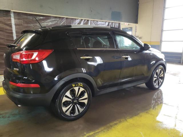 KNDPCCA68C7277825 - 2012 KIA SPORTAGE SX BLACK photo 3