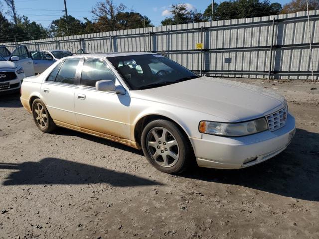 1G6KY54972U122960 - 2002 CADILLAC SEVILLE STS WHITE photo 4