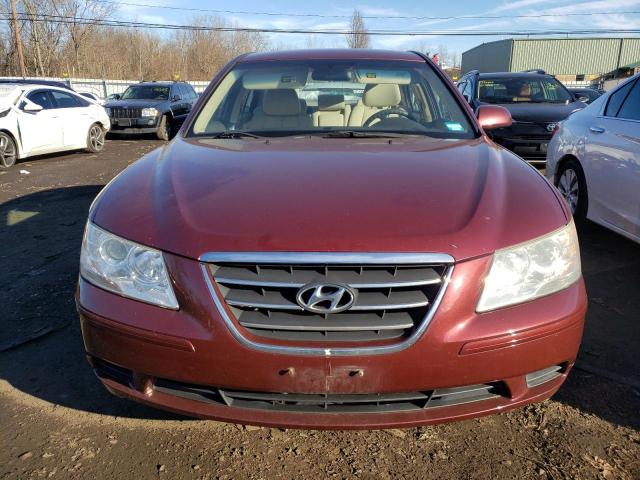 5NPET4AC8AH616059 - 2010 HYUNDAI SONATA GLS MAROON photo 5