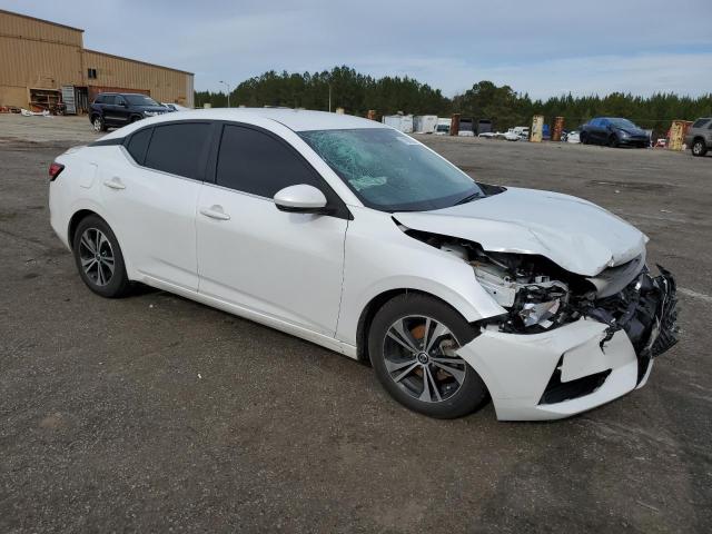 3N1AB8CV5LY309397 - 2020 NISSAN SENTRA SV WHITE photo 4