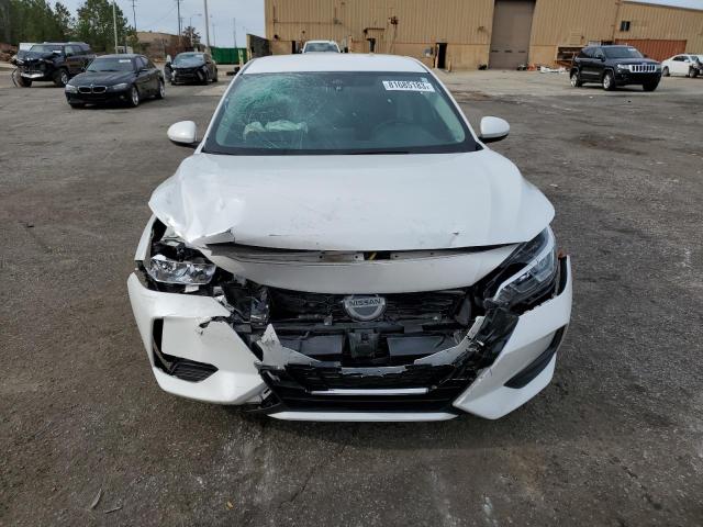 3N1AB8CV5LY309397 - 2020 NISSAN SENTRA SV WHITE photo 5