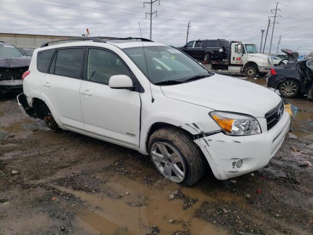 JTMZD32V786067841 - 2008 TOYOTA RAV4 SPORT WHITE photo 4