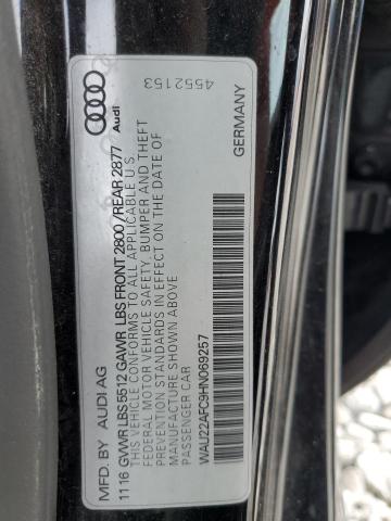 WAU22AFC9HN069257 - 2017 AUDI A7 PRESTIGE Qara foto 12