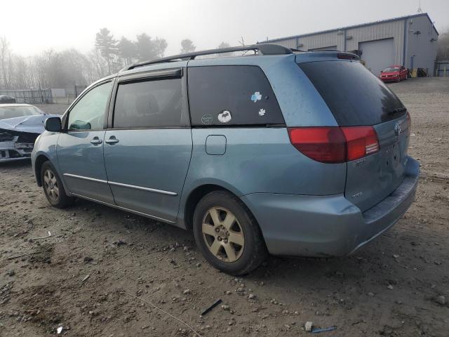 5TDZA23C25S373650 - 2005 TOYOTA SIENNA CE BLUE photo 2