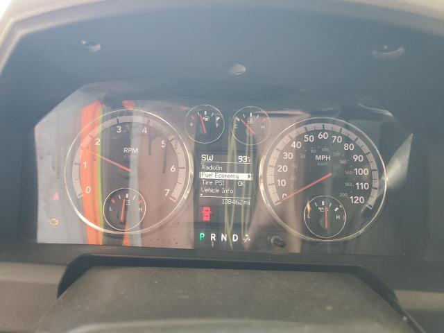 1C6RD7GP5CS245464 - 2012 DODGE RAM 1500 SLT Gümüş fotoğraf 9