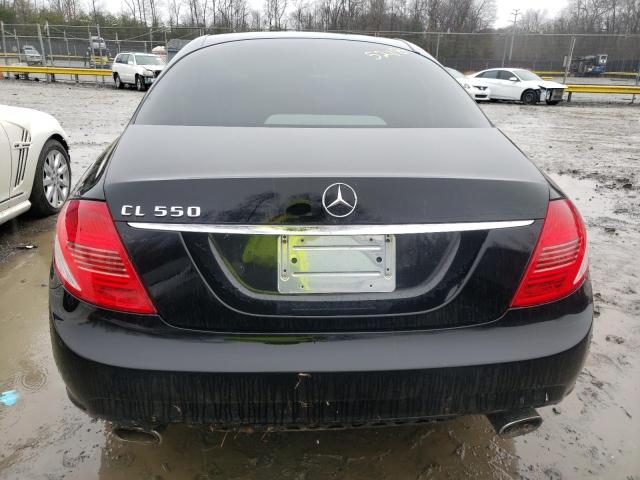 WDDEJ71X58A015340 - 2008 MERCEDES-BENZ CL 550 BLACK photo 6